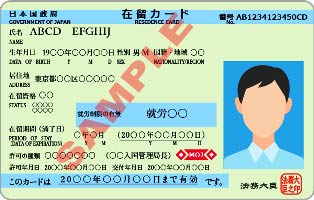 Residance Card Front